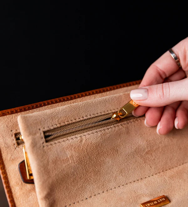 Premium Leather Travel Pouch